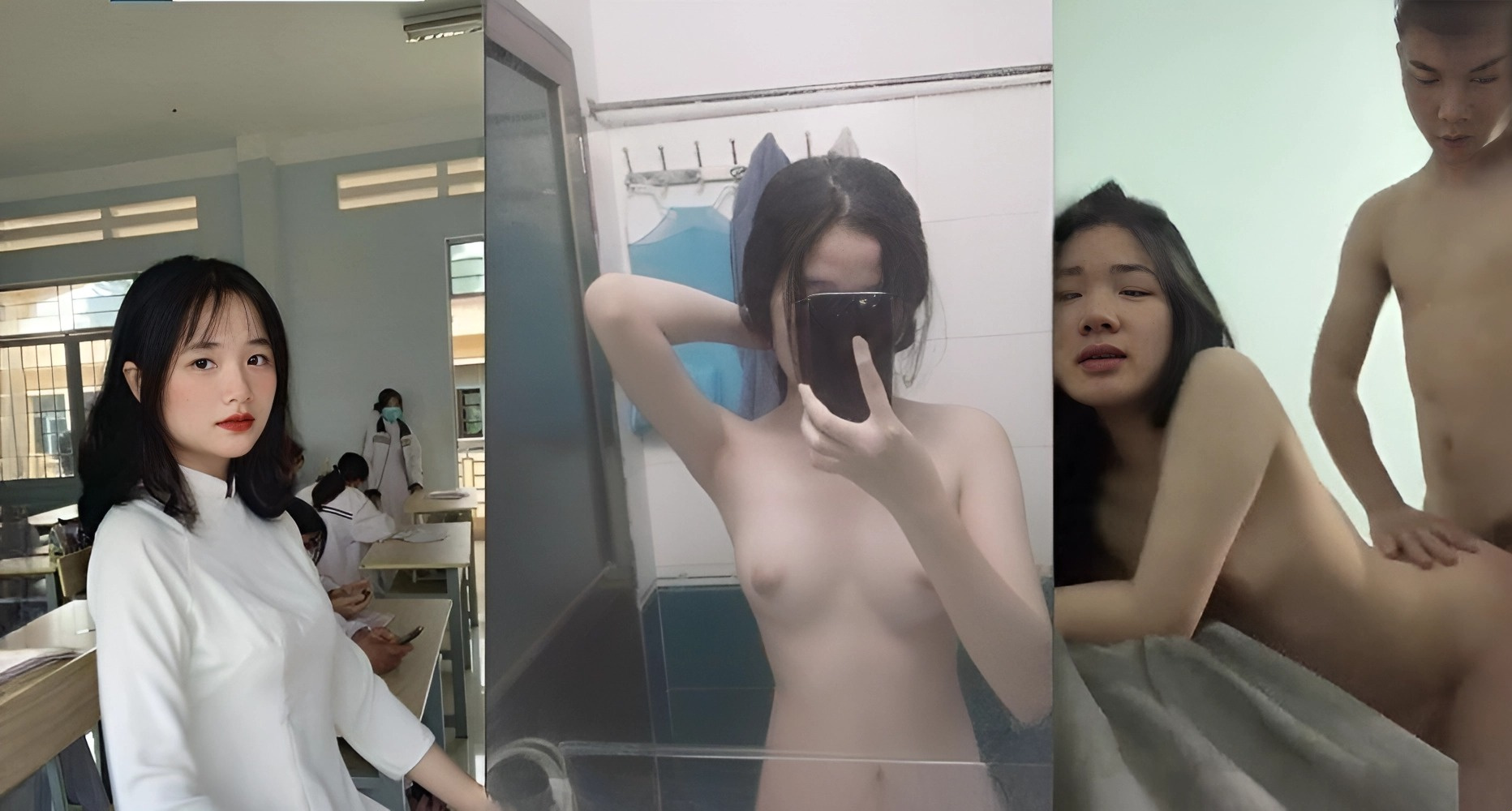 La nouvelle adolescente l'a laissé la baiser